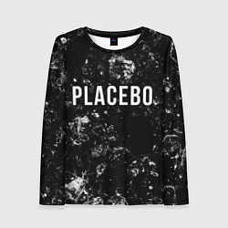 Лонгслив женский Placebo black ice, цвет: 3D-принт