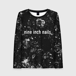 Женский лонгслив Nine Inch Nails black ice