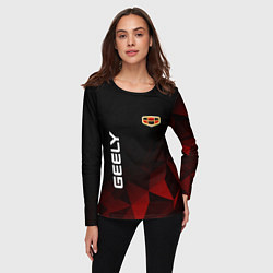 Лонгслив женский Geely, цвет: 3D-принт — фото 2