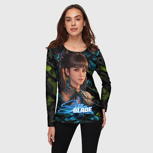 Женский лонгслив Eve Stellar Blade / 3D-принт – фото 3