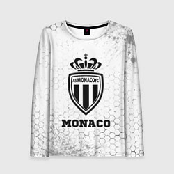Лонгслив женский Monaco sport на светлом фоне, цвет: 3D-принт