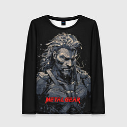 Лонгслив женский Веном Снейк Metal gear, цвет: 3D-принт