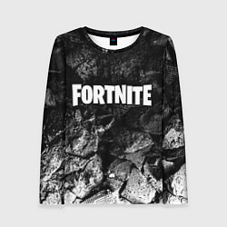 Лонгслив женский Fortnite black graphite, цвет: 3D-принт