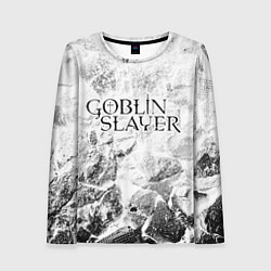 Лонгслив женский Goblin Slayer white graphite, цвет: 3D-принт