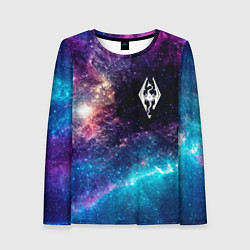 Лонгслив женский Skyrim space game, цвет: 3D-принт