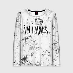 Лонгслив женский In Flames dirty ice, цвет: 3D-принт