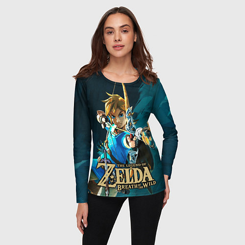 Женский лонгслив Zelda - Link / 3D-принт – фото 3