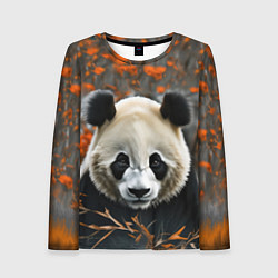 Лонгслив женский Большой панда, цвет: 3D-принт