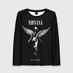 Лонгслив женский Nirvana album, цвет: 3D-принт
