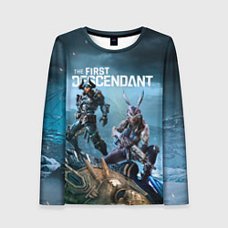 Лонгслив женский The first descendant персонажи, цвет: 3D-принт