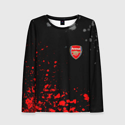 Женский лонгслив Arsenal spash