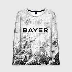 Женский лонгслив Bayer 04 white graphite