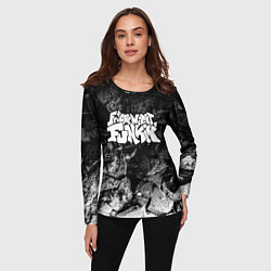 Лонгслив женский Friday Night Funkin black graphite, цвет: 3D-принт — фото 2