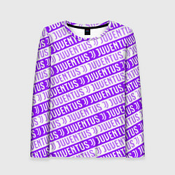 Женский лонгслив Juventus pattern