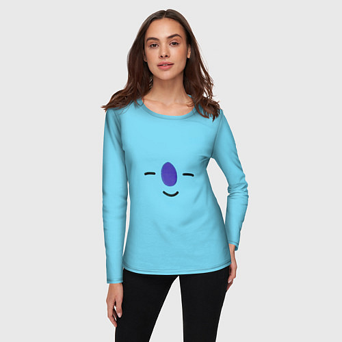 Женский лонгслив BT21-Koya / 3D-принт – фото 3