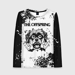 Лонгслив женский The Offspring - рок пес, цвет: 3D-принт