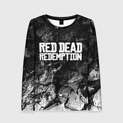 Лонгслив женский Red Dead Redemption black graphite, цвет: 3D-принт