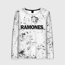 Лонгслив женский Ramones dirty ice, цвет: 3D-принт