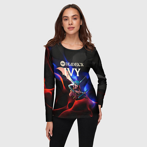 Женский лонгслив Ivy Deadlock / 3D-принт – фото 3