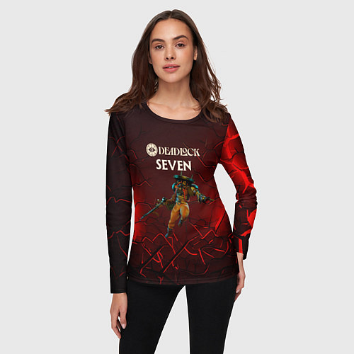 Женский лонгслив Deadlock Seven / 3D-принт – фото 3
