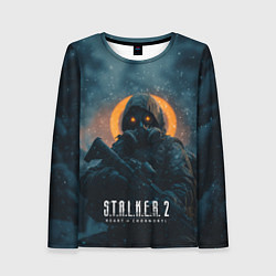 Лонгслив женский Stalker 2, цвет: 3D-принт