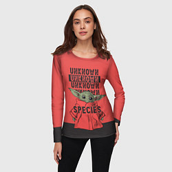 Лонгслив женский Грогу, цвет: 3D-принт — фото 2