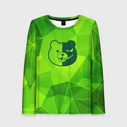 Лонгслив женский Danganronpa green poly, цвет: 3D-принт