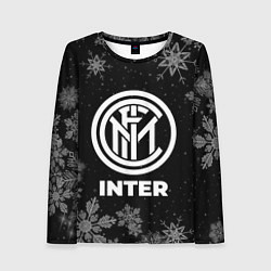 Лонгслив женский Снежный Inter, цвет: 3D-принт