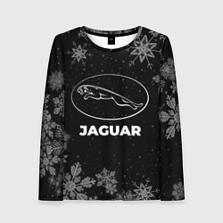 Лонгслив женский Снежный Jaguar, цвет: 3D-принт