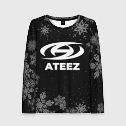 Лонгслив женский Снежный Ateez, цвет: 3D-принт