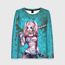 Лонгслив женский Harley Quinn, цвет: 3D-принт