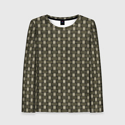 Лонгслив женский Корзинка, цвет: 3D-принт