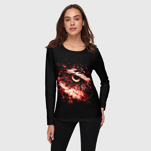 Женский лонгслив Совух / 3D-принт – фото 3