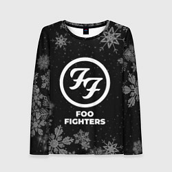 Лонгслив женский Снежный Foo Fighters, цвет: 3D-принт