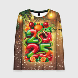 Женский лонгслив Змеи к нам приходят