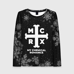 Лонгслив женский Снежный My Chemical Romance, цвет: 3D-принт