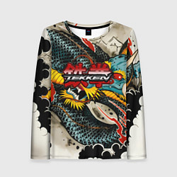 Лонгслив женский Tekken dragon tatoo, цвет: 3D-принт