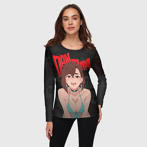 Женский лонгслив Momo Boobs / 3D-принт – фото 3