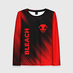 Лонгслив женский Bleach - red gradient вертикально, цвет: 3D-принт