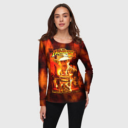 Лонгслив женский Indiana Jones and the raiders of the lost ark, цвет: 3D-принт — фото 2