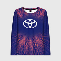 Лонгслив женский Toyota red energy, цвет: 3D-принт
