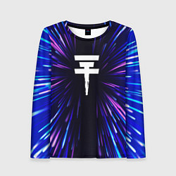Лонгслив женский Tokio Hotel neon energy, цвет: 3D-принт