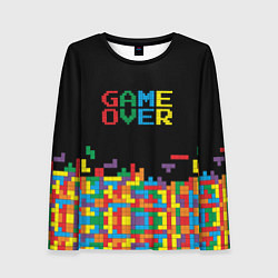 Лонгслив женский Game over, цвет: 3D-принт
