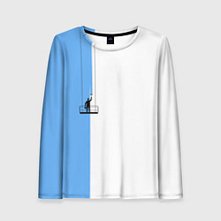 Лонгслив женский Моляр красит стену, цвет: 3D-принт