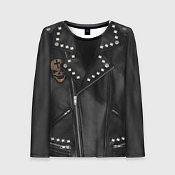 Лонгслив женский Косуха с черепом, цвет: 3D-принт