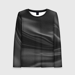 Лонгслив женский Текстура драпированного шелка, цвет: 3D-принт