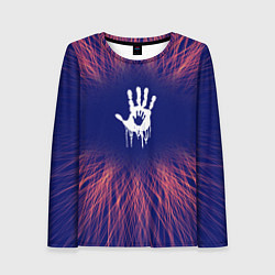 Лонгслив женский Death Stranding red energy, цвет: 3D-принт