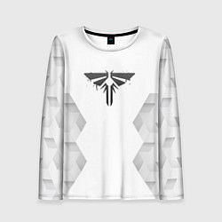 Лонгслив женский The Last Of Us white poly, цвет: 3D-принт
