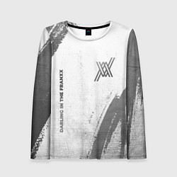 Лонгслив женский Darling in the FranXX - white gradient вертикально, цвет: 3D-принт