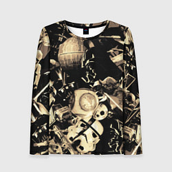 Лонгслив женский Дарт Вейдер Йода Чубакка и другие из Star Wars, цвет: 3D-принт